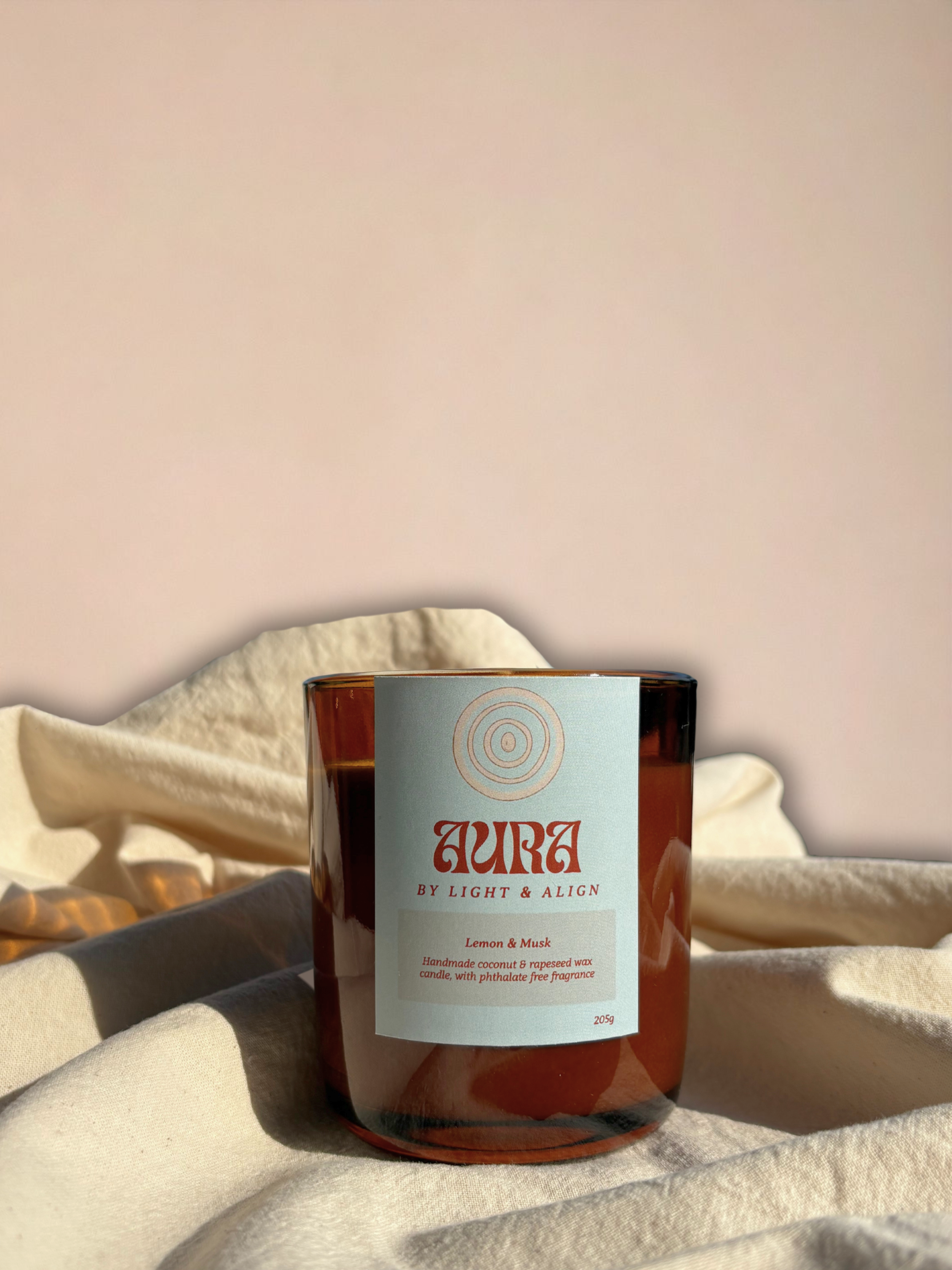 Aura Candle | Lemon & Musk