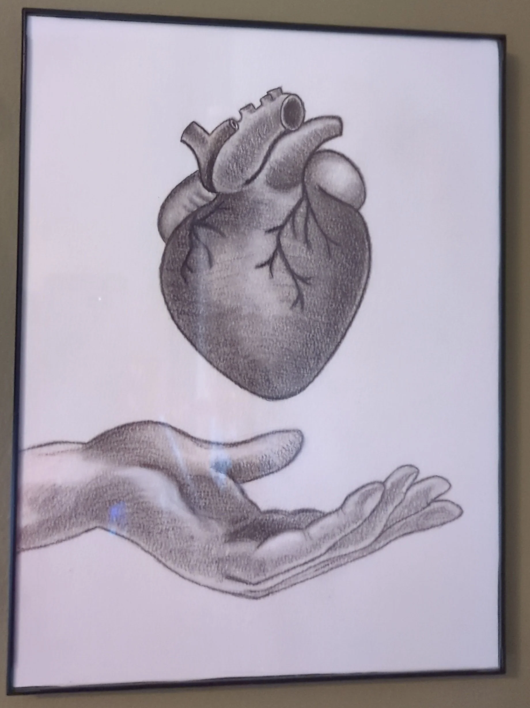 This one was a gift for a friend. Pencil