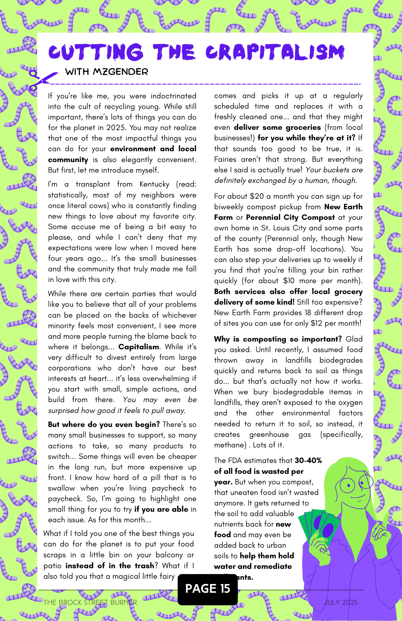 JULY: On Composting
