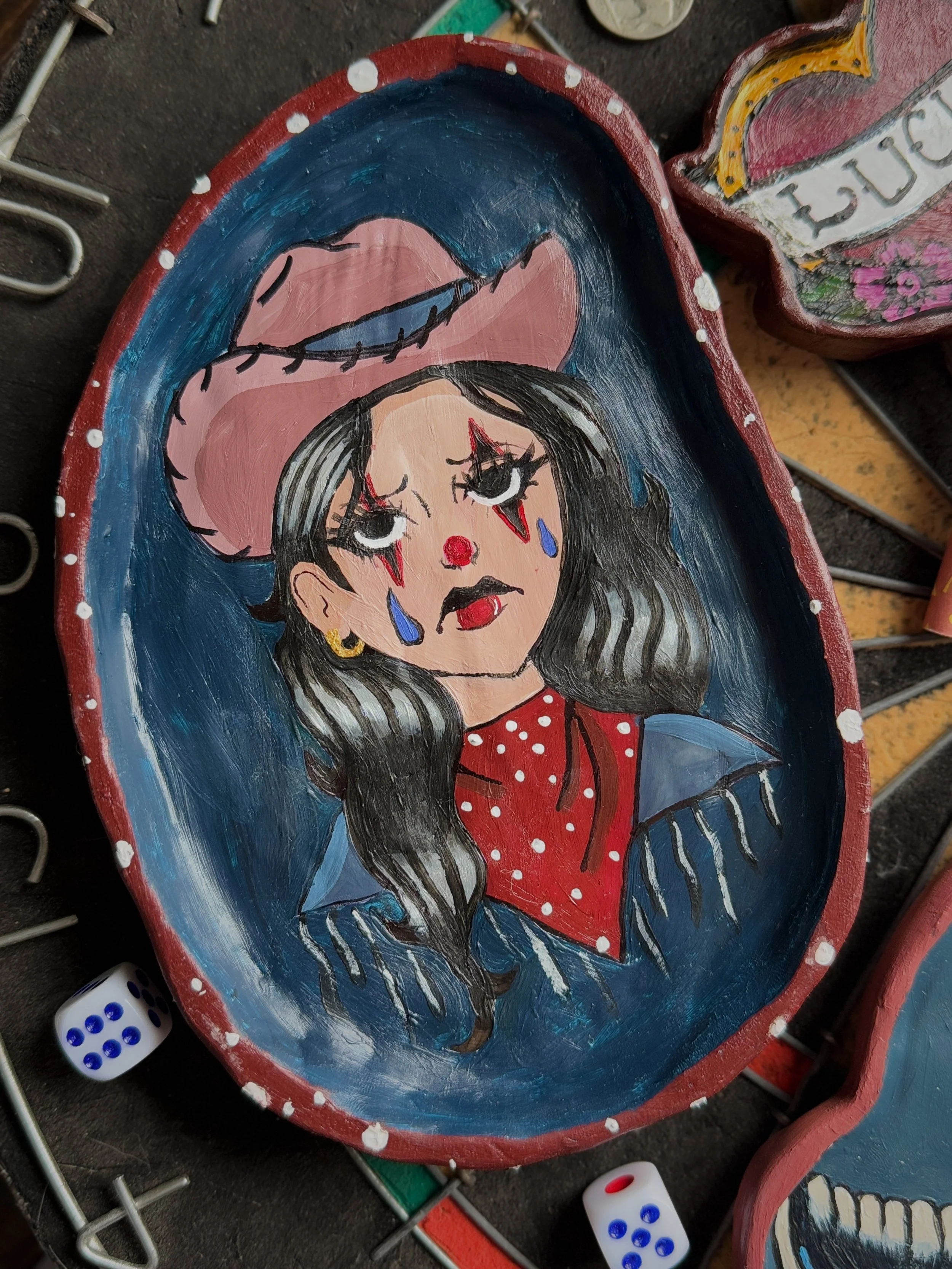 Crybaby Cowgirl Dish