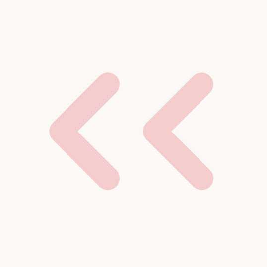 Two pink arrow icons pointing to the left on a light background.