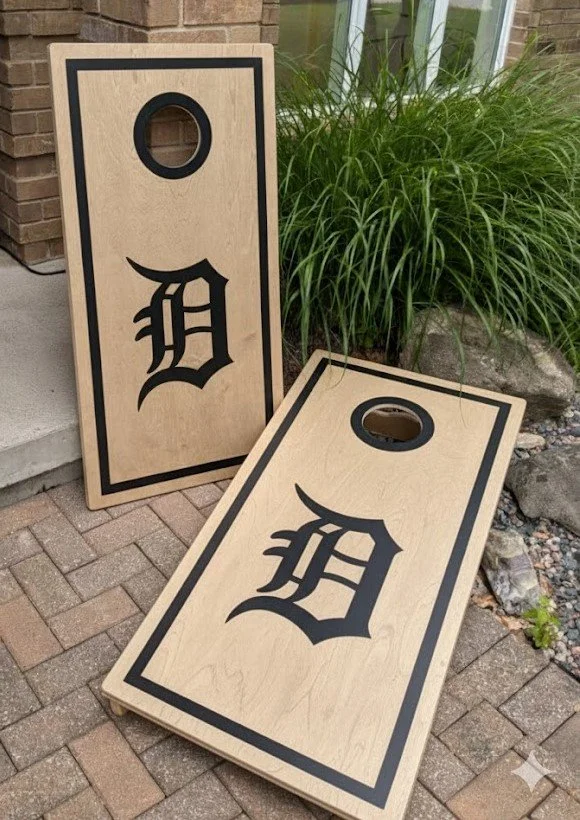 Cornhole Boards - Hand Painted
