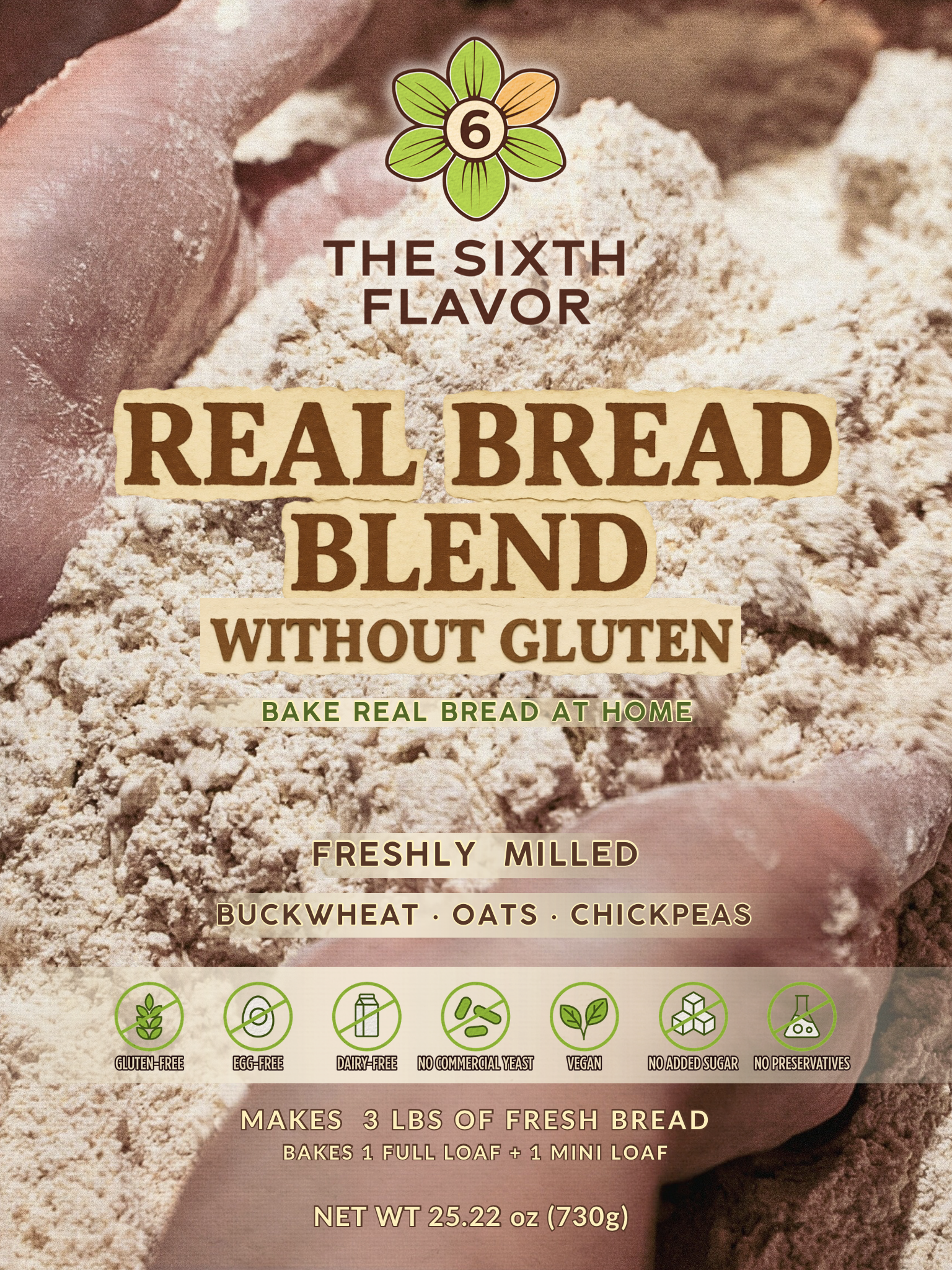 Real Bread Blend Without Gluten
