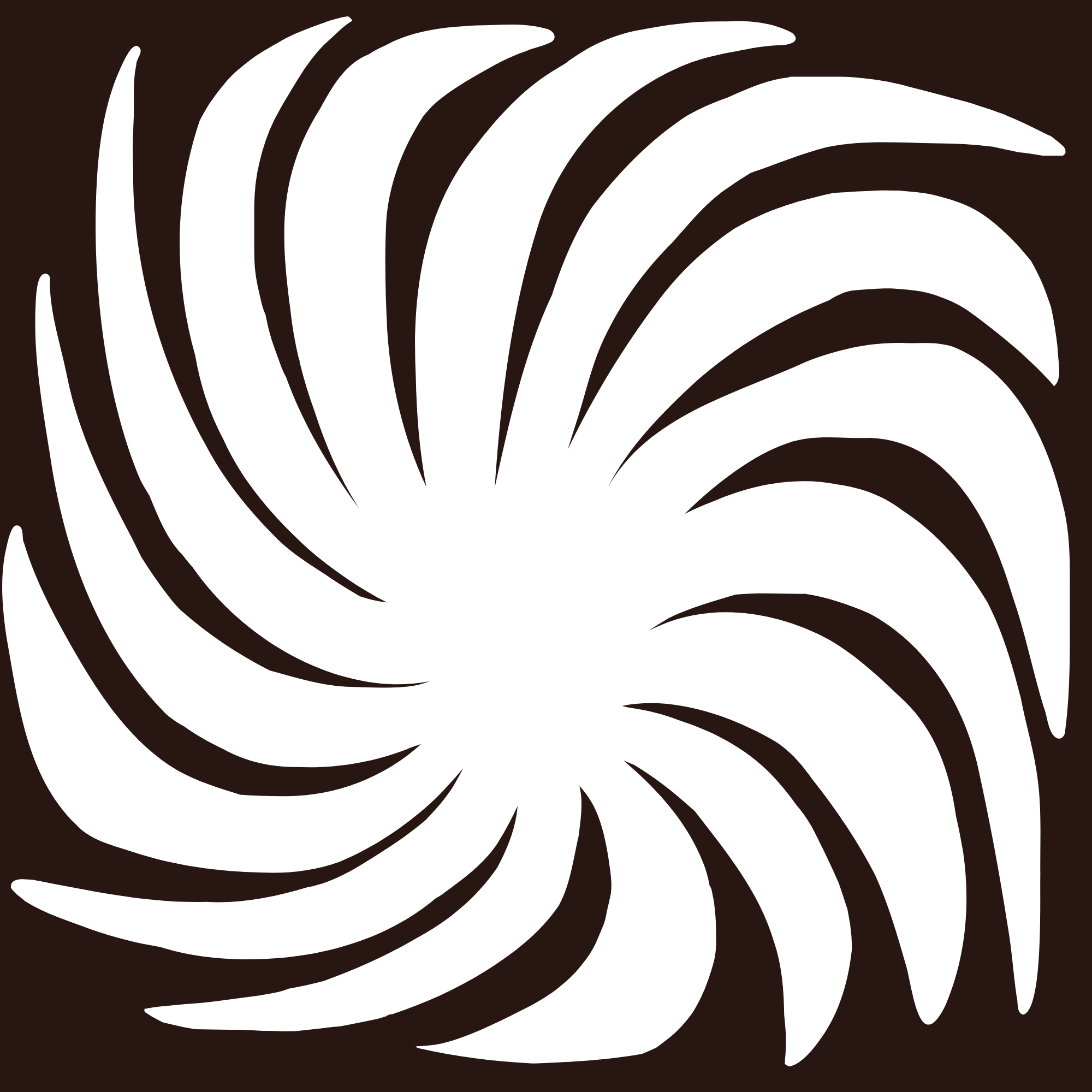An abstract outline icon with diagonal lines within a circle shape.