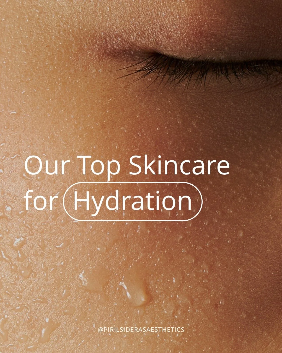 Not all hydration products do the same job.

When clients tell us their skin feels dry, nine times out of ten the issue isn&rsquo;t just hydration, it&rsquo;s how the skin is holding onto it.

That&rsquo;s why we recommend different solutions dependi