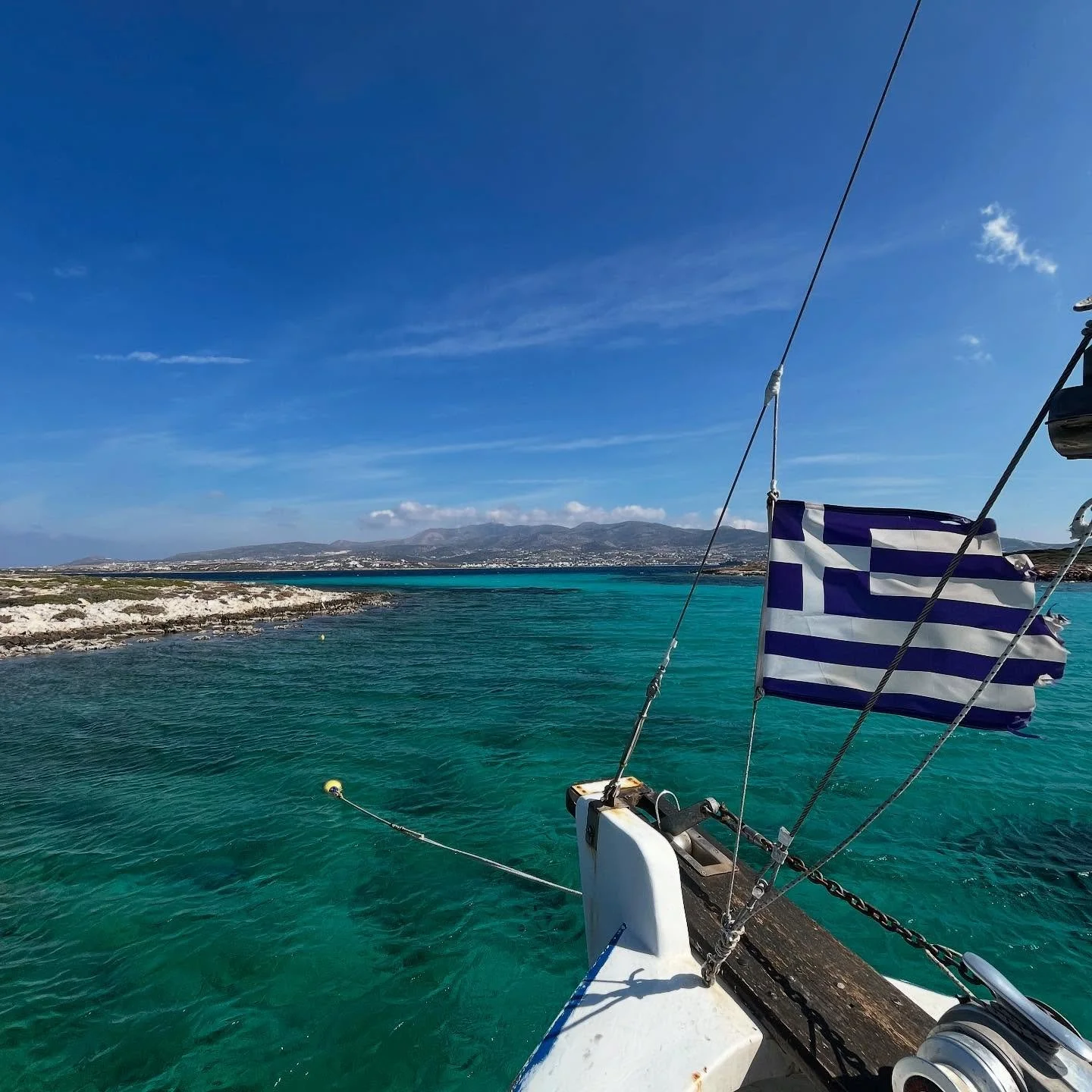 Boat day in Paros ⚓️🇬🇷
