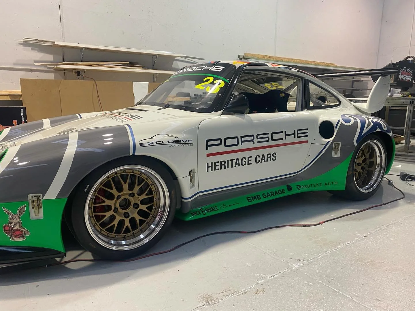 Just finished another Porsche to add to the Ron Goodman Collection. Known this guy for over 30 years now and he still comes up with some fresh ideas.