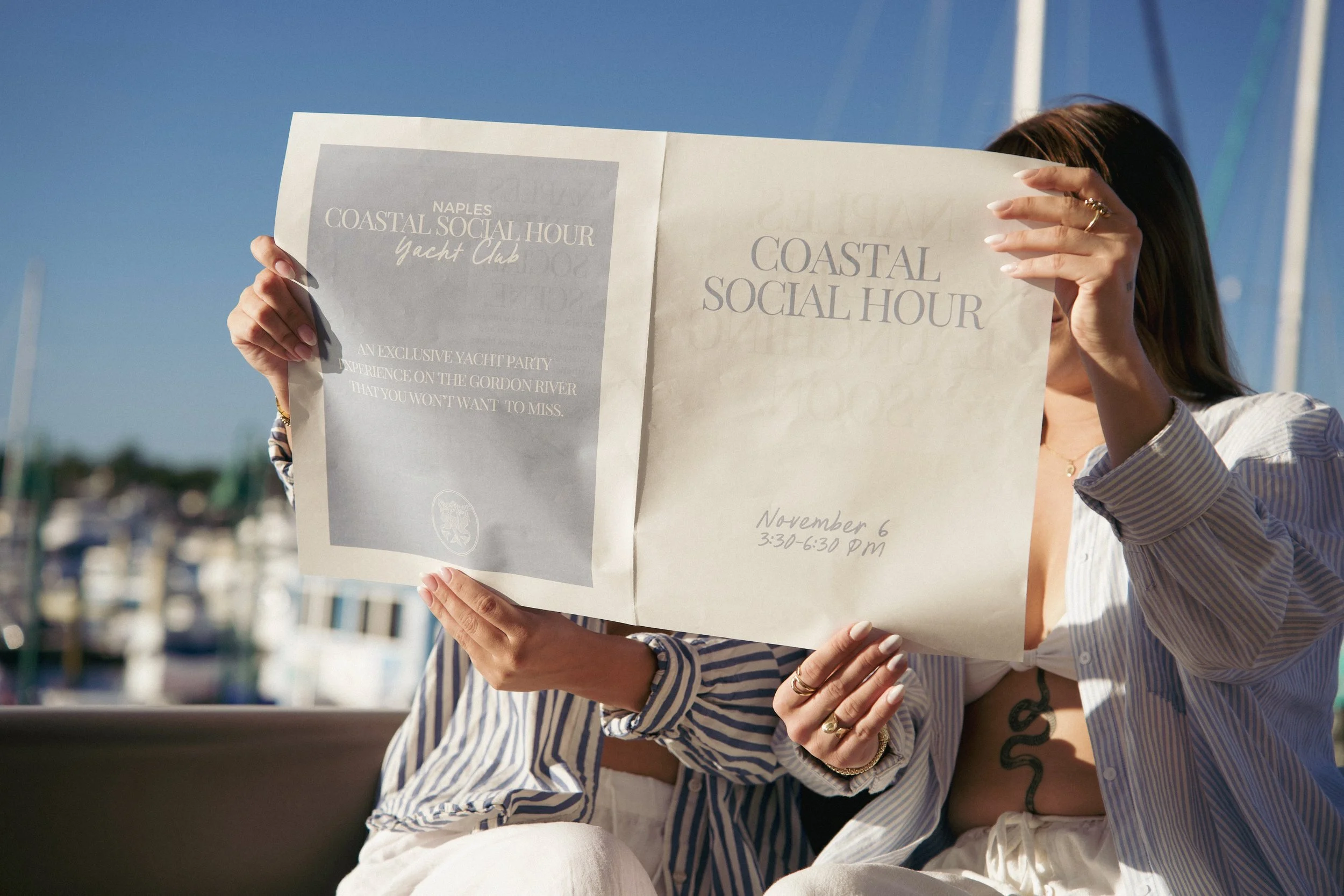 Sunset Social Yacht Hour