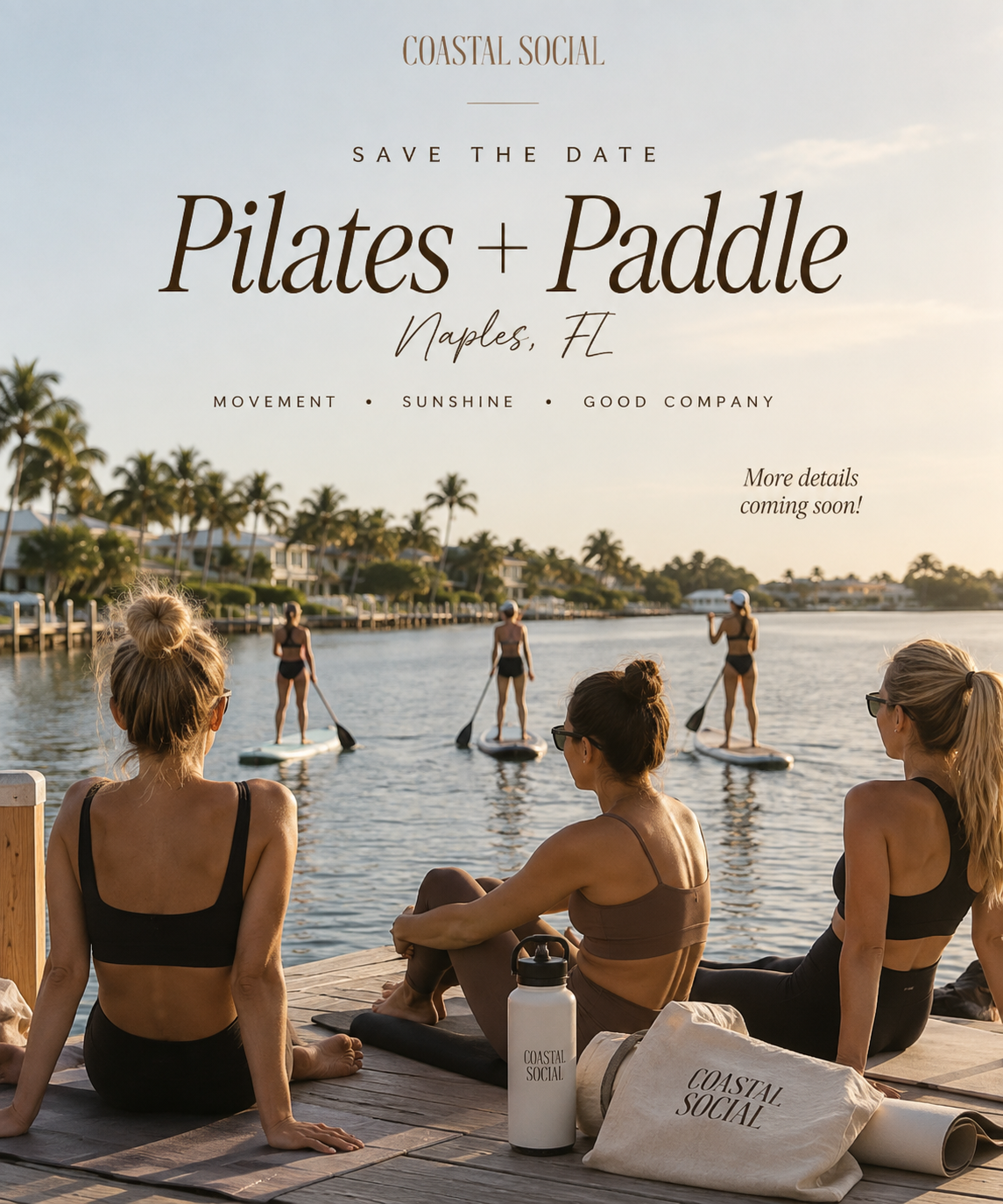 Coastal Social Pilates + Paddle