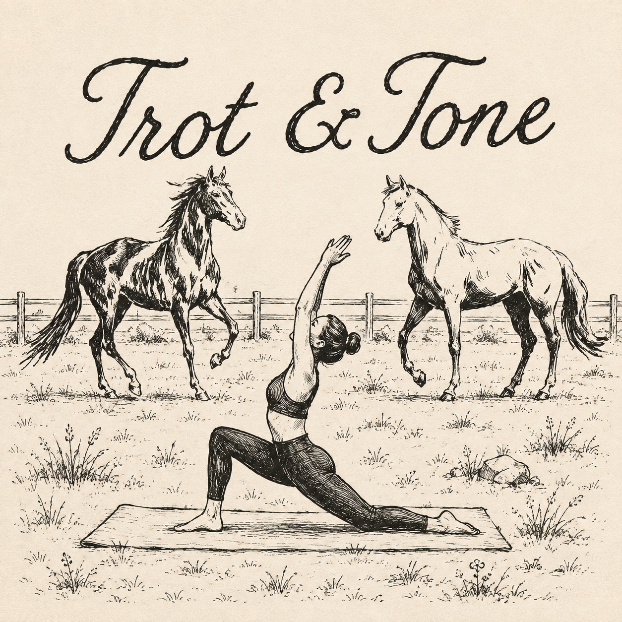 Trot & tone at Castle Hill Farms