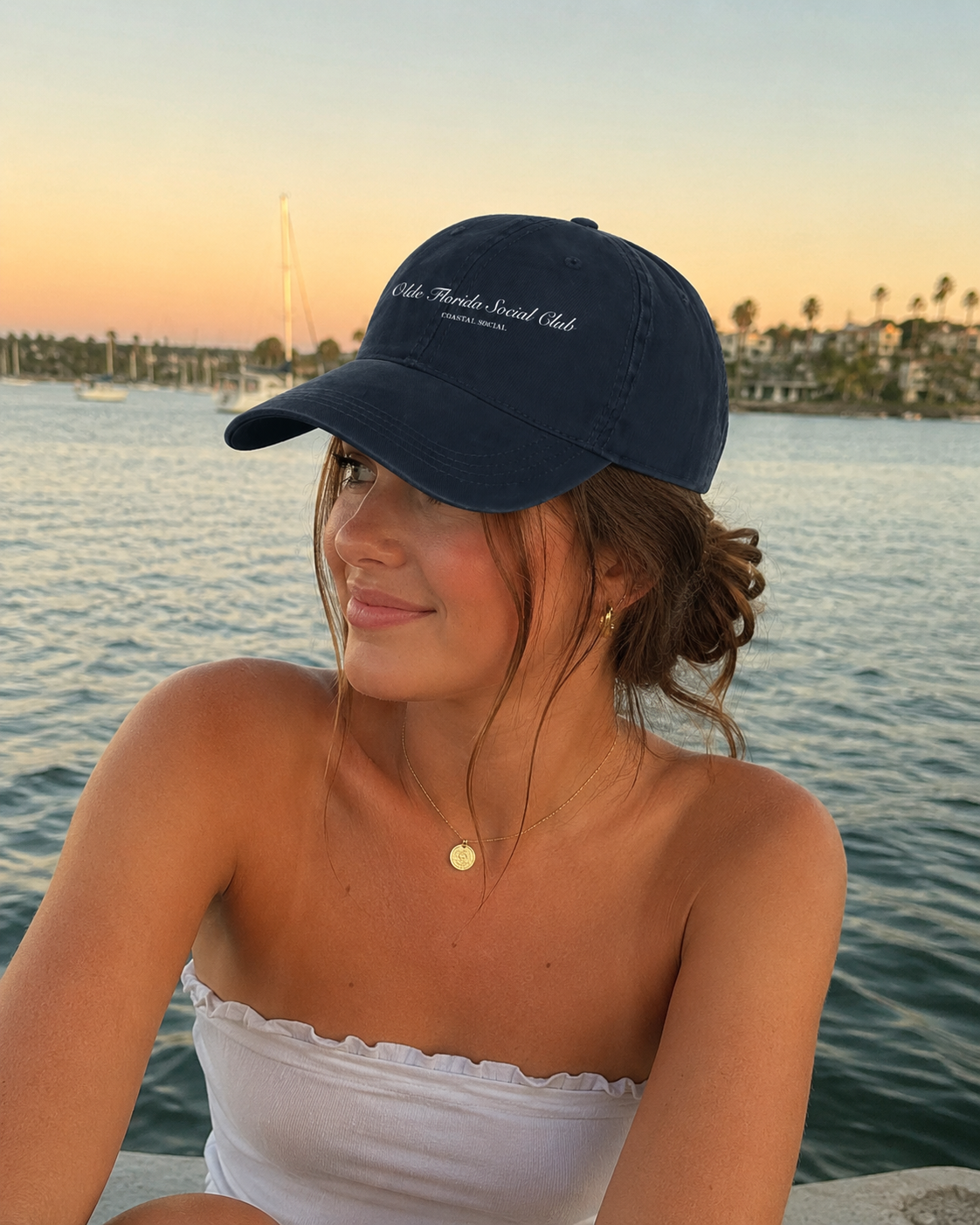 The Olde Florida Social Club Hat
