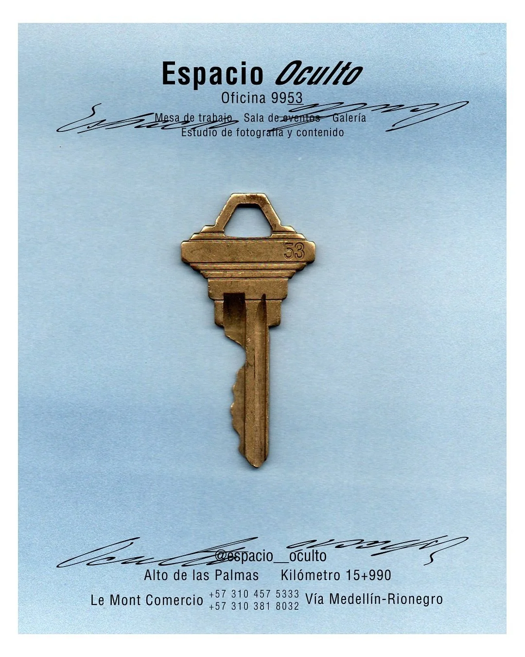 Espacio oculto es una casa al servicio de la creaci&oacute;n. 
Donde lo oculto no se ve, pero siempre se siente.
Somos un punto de encuentro para mentes, ideas, proyectos que crean constantemente.
Somos casa, sal&oacute;n, estudio, galer&iacute;a, of