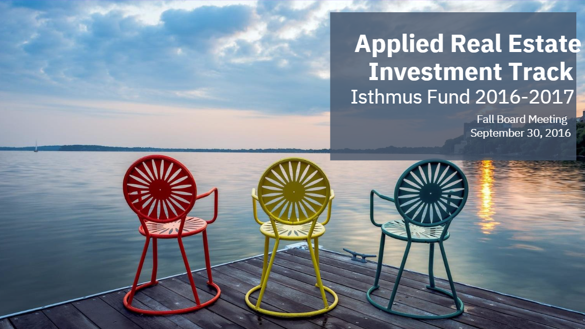 AREIT Fall 2016 Board Meeting