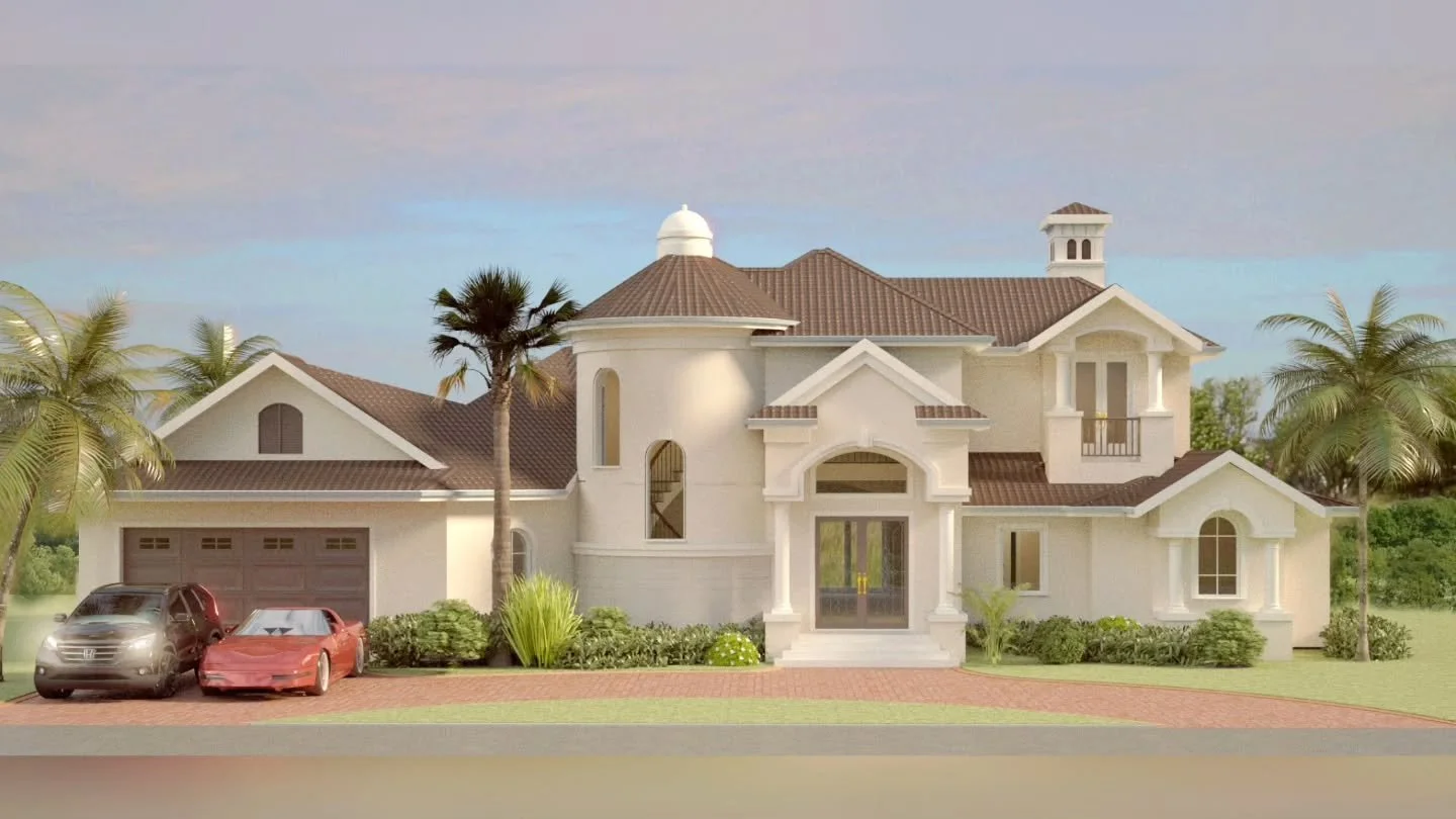 Early rough concept for our Florida clients 🏖🌊🌴 We here in Connecticut sure have had enough of this cold weather!