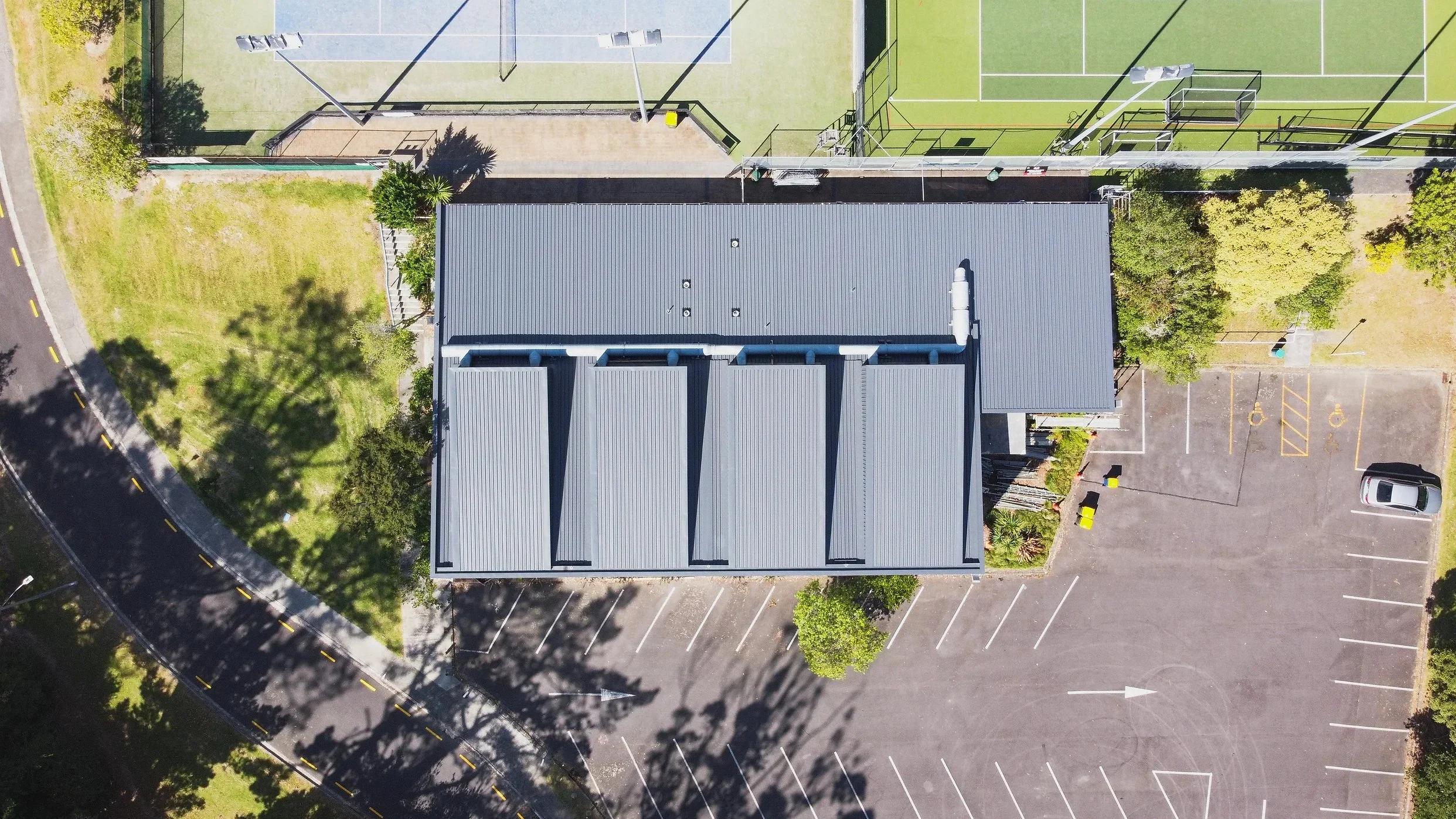 Metalhartt projects - Shepherds Park Squash Club, Beach Haven 2.webp