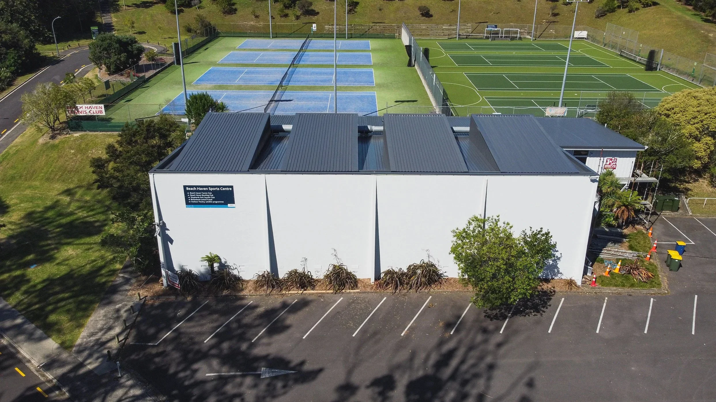 Metalhartt projects - Shepherds Park Squash Club, Beach Haven 7.webp