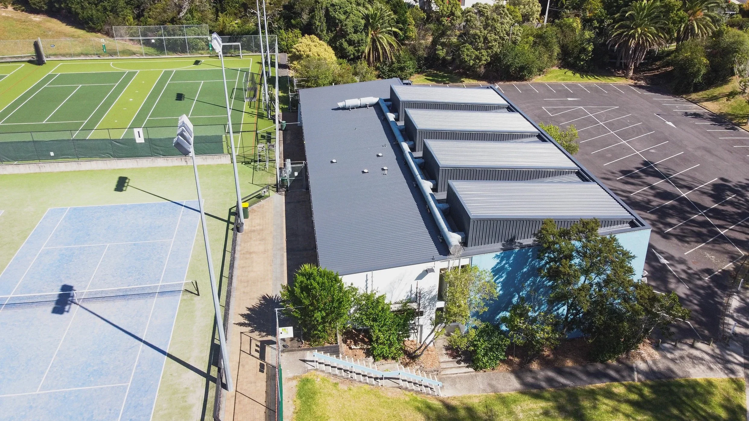 Metalhartt projects - Shepherds Park Squash Club, Beach Haven 6.webp