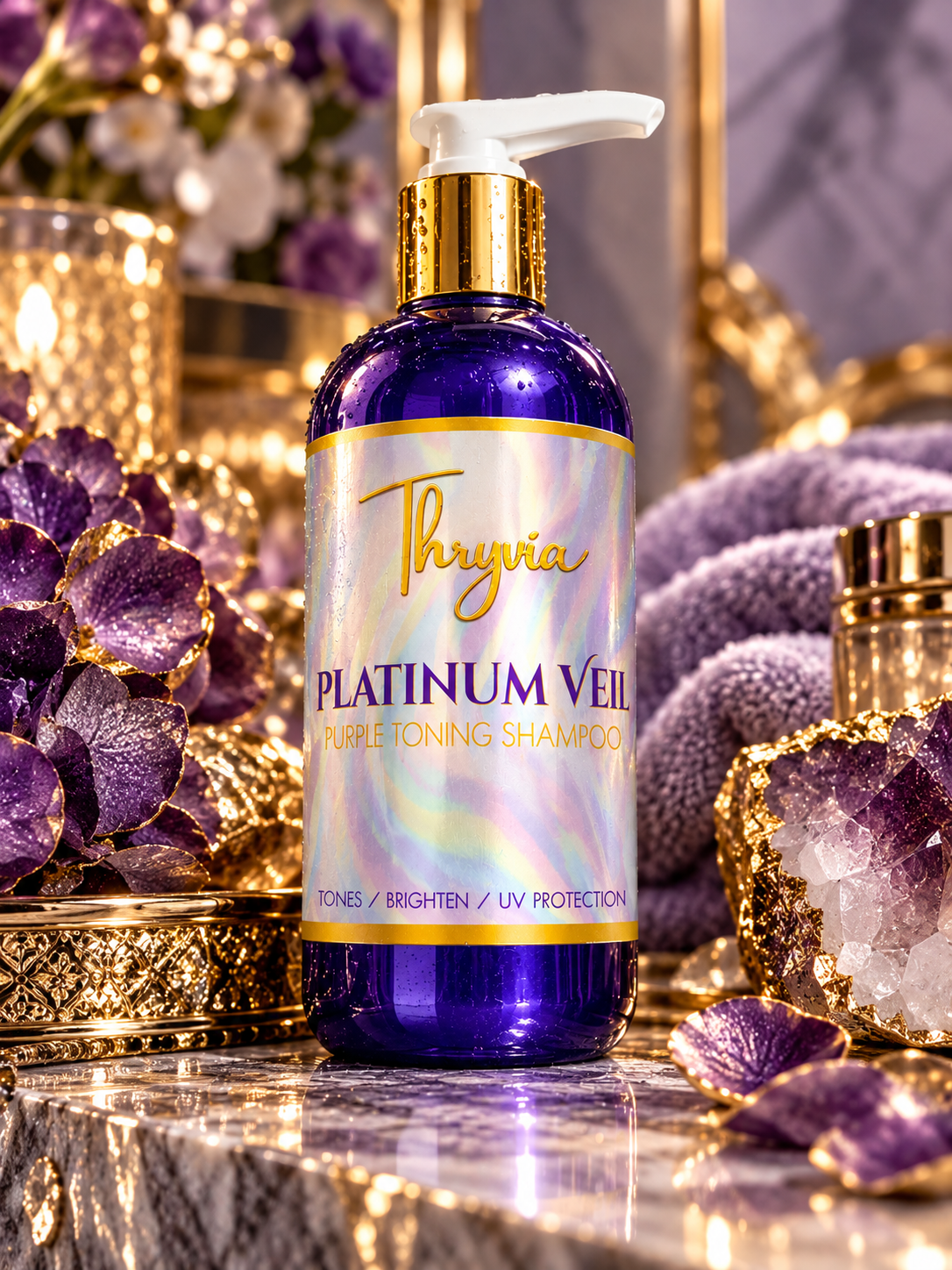 PLATINUM VEIL – PURPLE TONING SHAMPOO