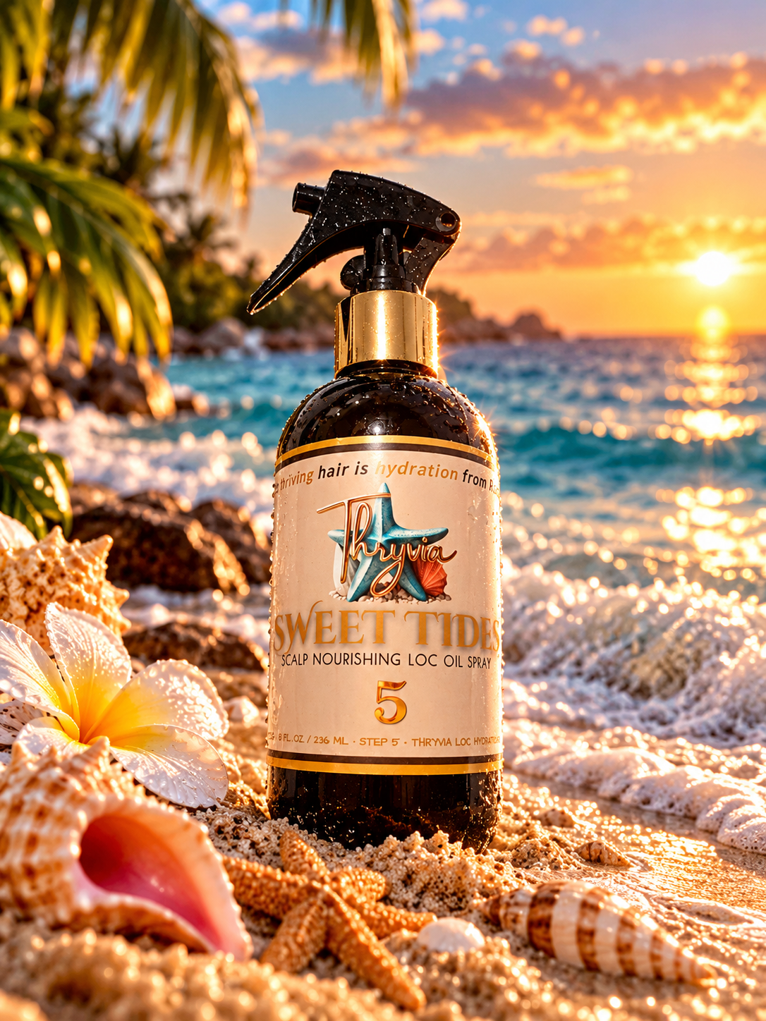 SWEET TIDES -Scalp Nourishing Loc Oil Spray