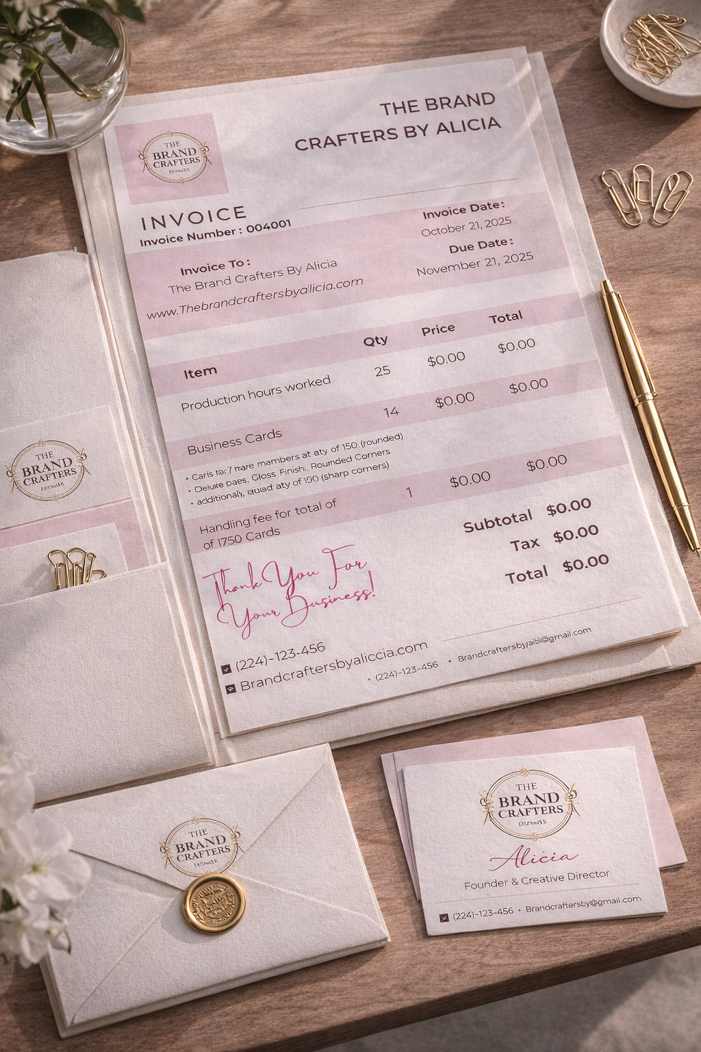 Branded Materials - Designed to Extend Your Presence