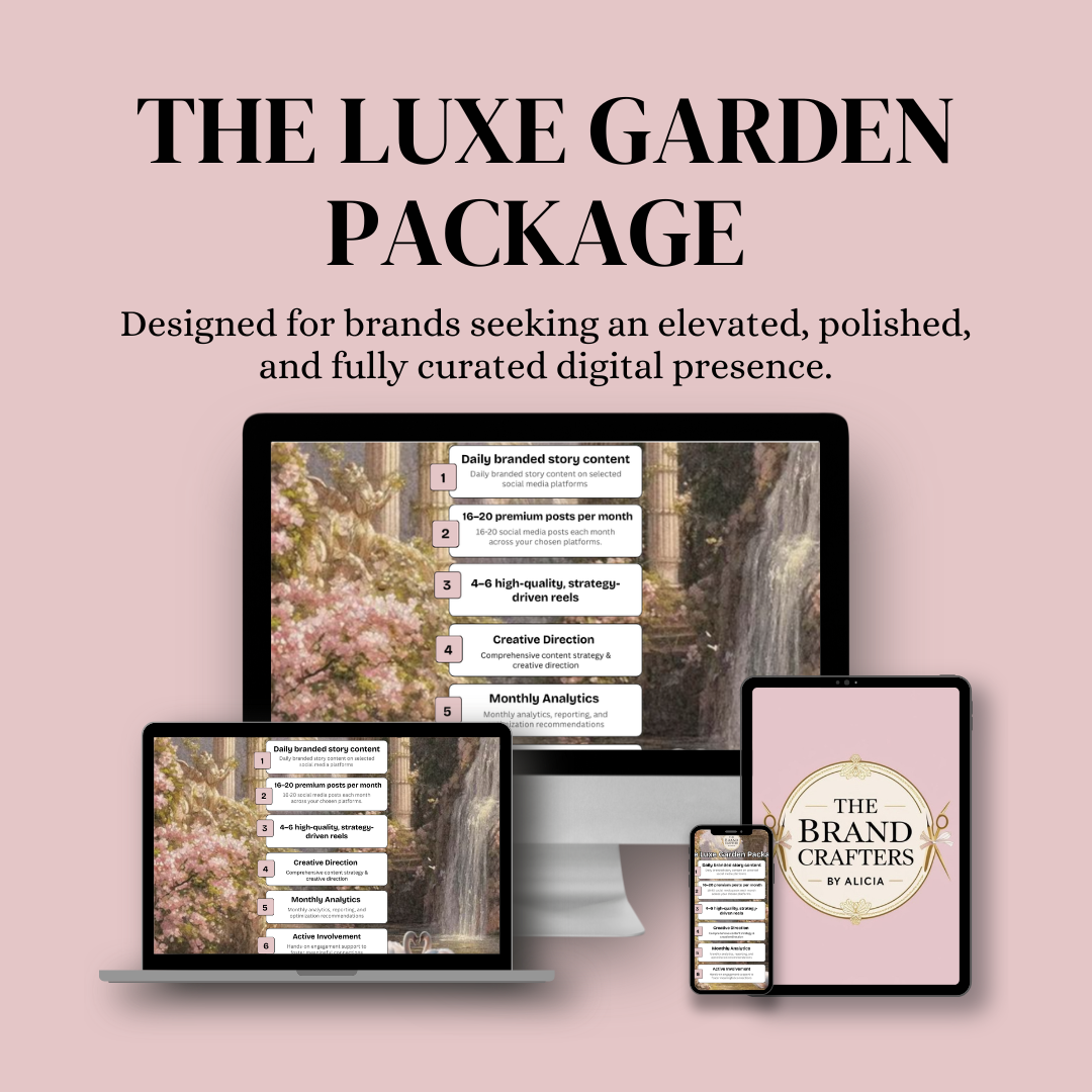 The Luxe Garden Package - Premium Full-Service Management