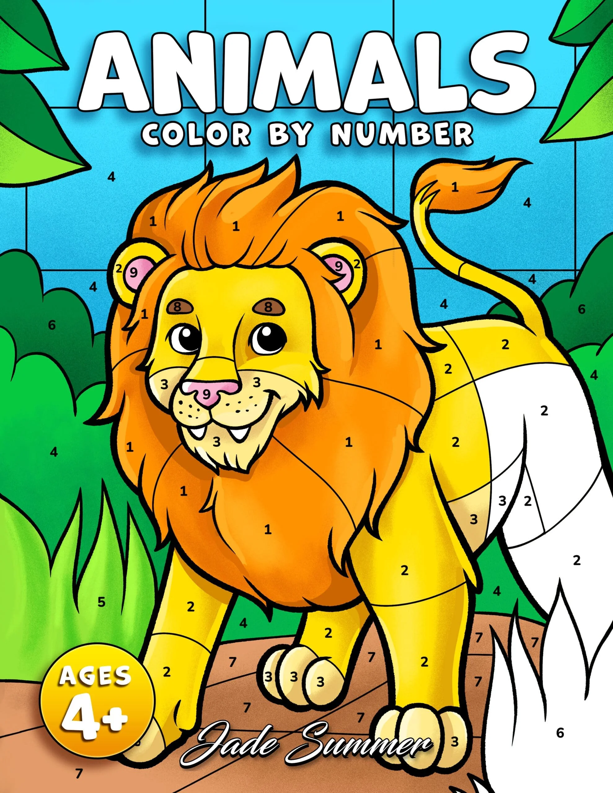 Color By Number: Animals