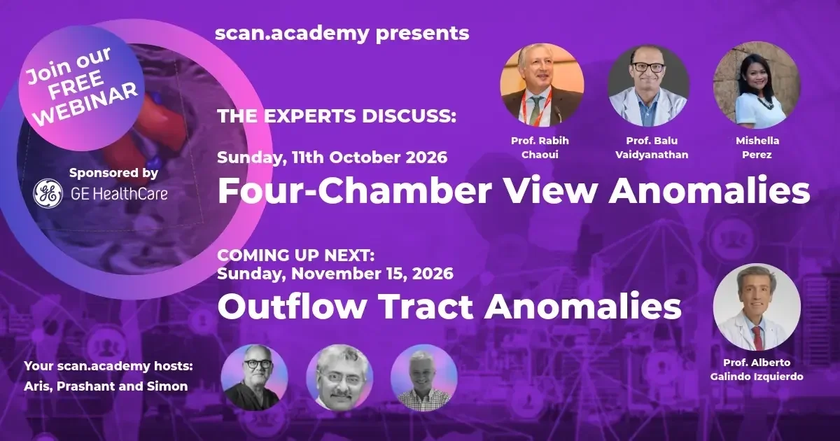 Join our FREE Webinar: 4-Chamber View Anomalies