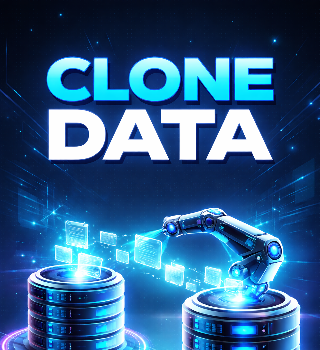 Clone data 1:1