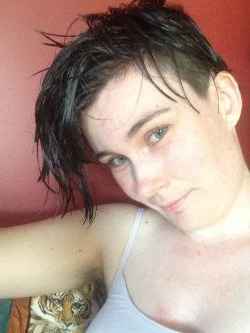 A portrait of guest anthology editor Nicole Field