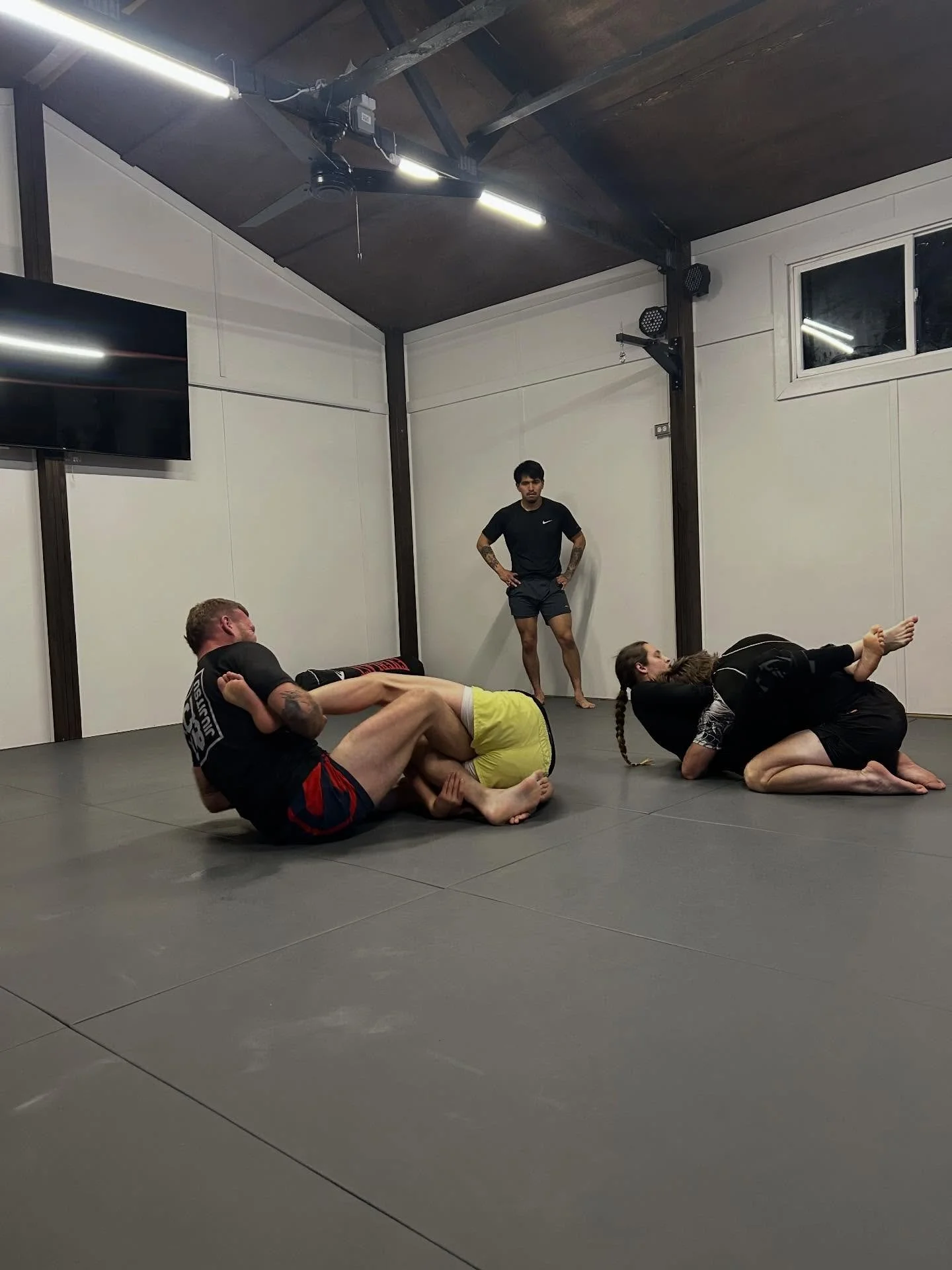 Sunday open mat with the crew!