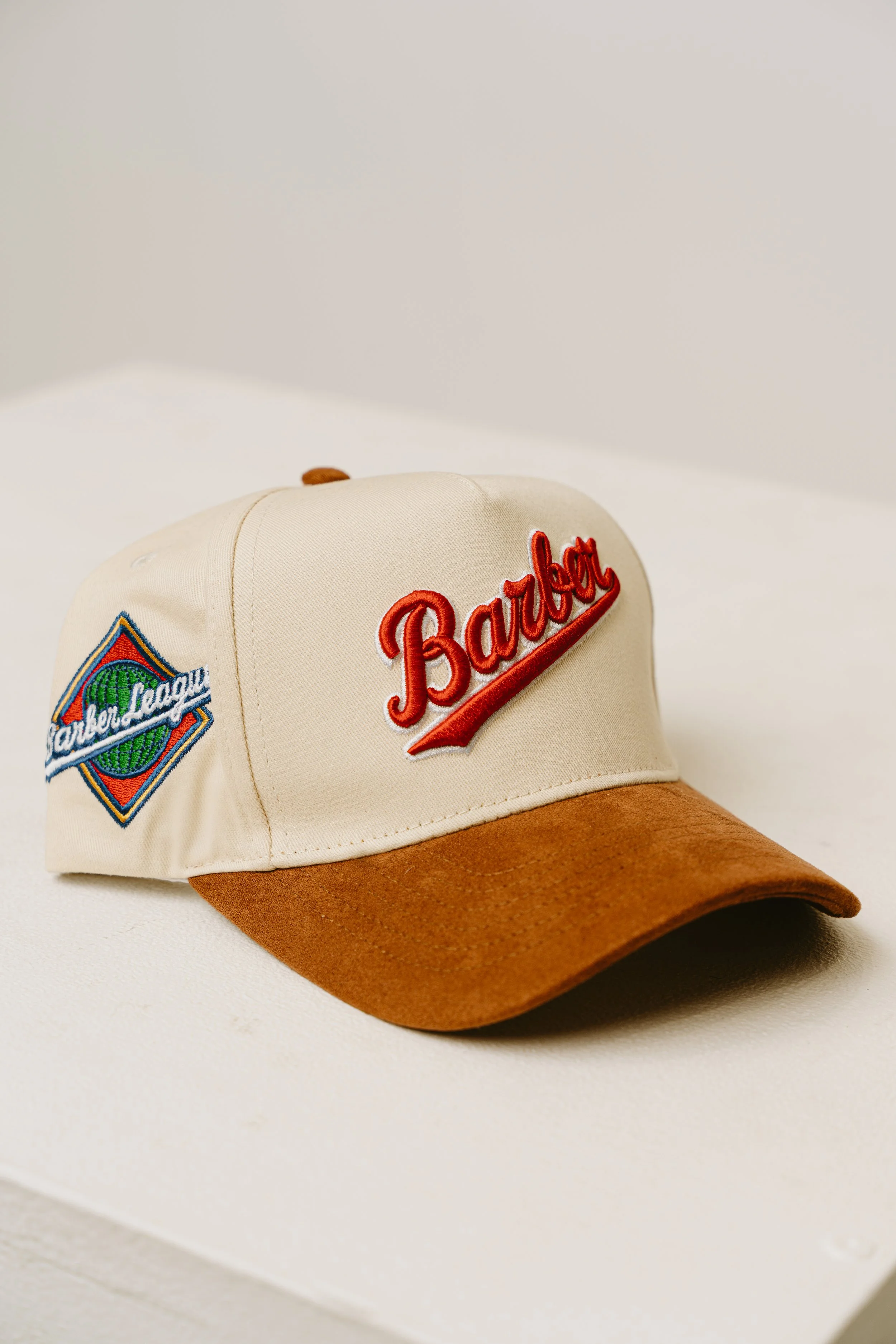 Cream & Red Snapback