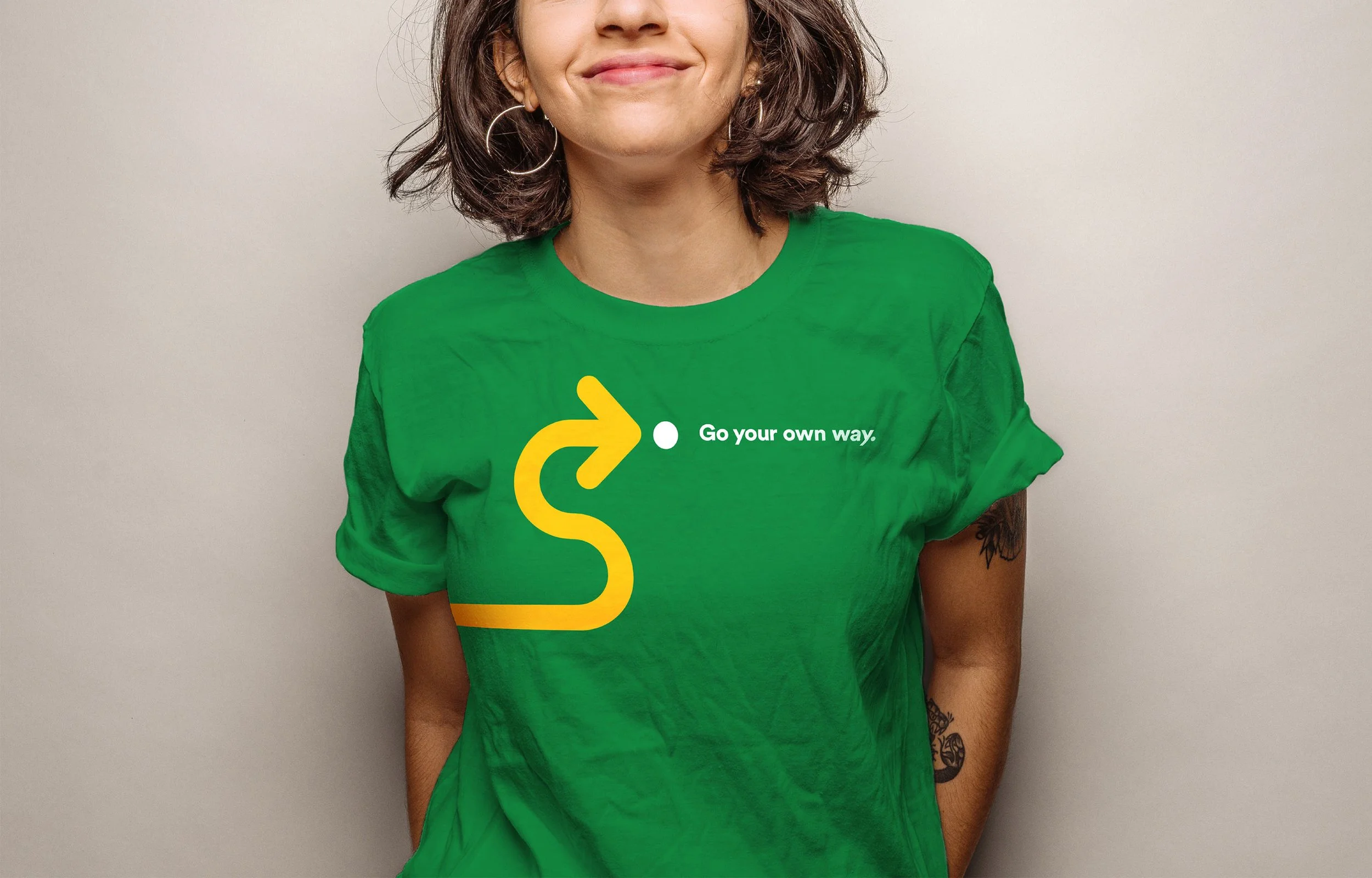 Go Dairy merch t-shirt.