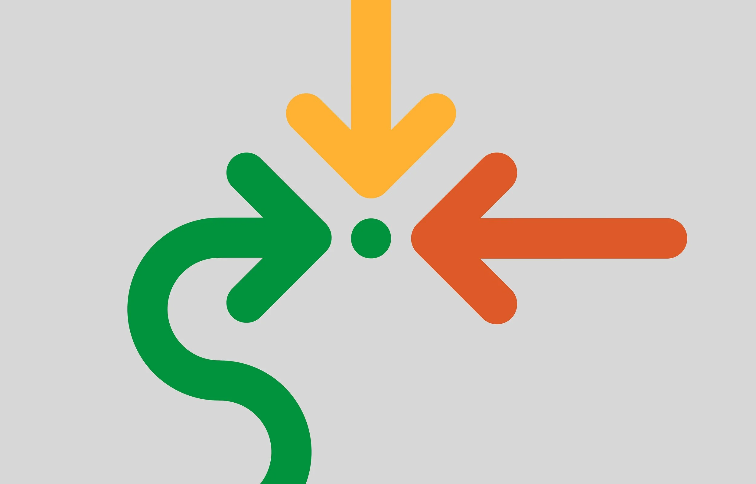 Go Dairy arrow illustration.