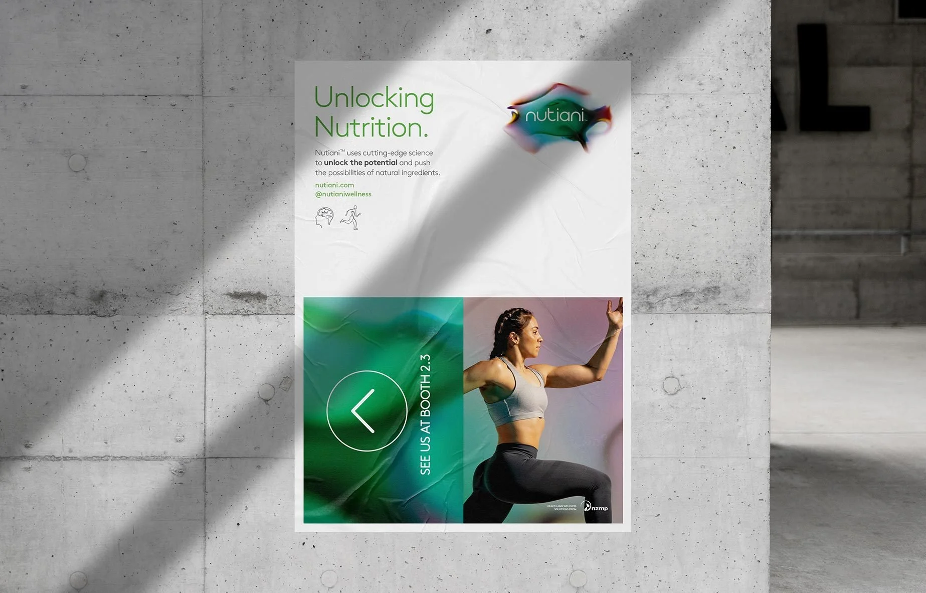 Mock up of a Nutiani poster.