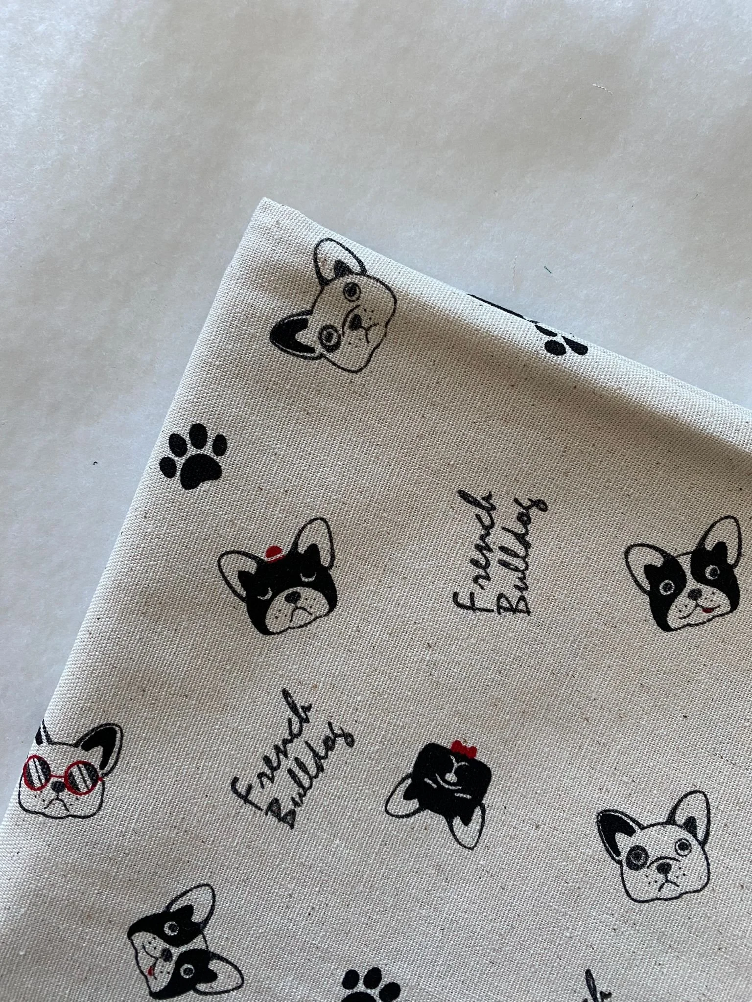 法國鬥牛 French Bull -棉布 cotton