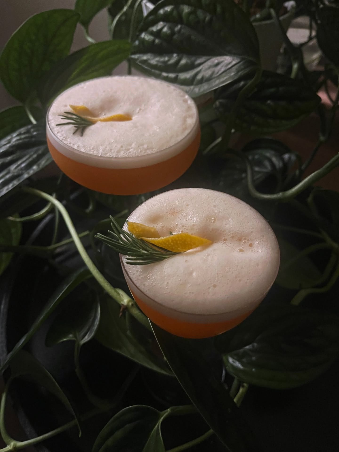 ✨ A spritz with a little extra glamour.
Our seasonal Aperol Spritz is elevated with a silky egg-white foam that gives each sip a luxurious, velvety finish. Topped with fresh rosemary and a bright lemon twist, it&rsquo;s bubbly, festive, and unapologe