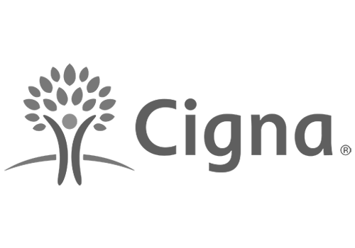 Cigna logo with a stylized tree and the company name.