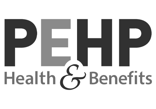 PEHP Health & Benefits logo in black and gray text.