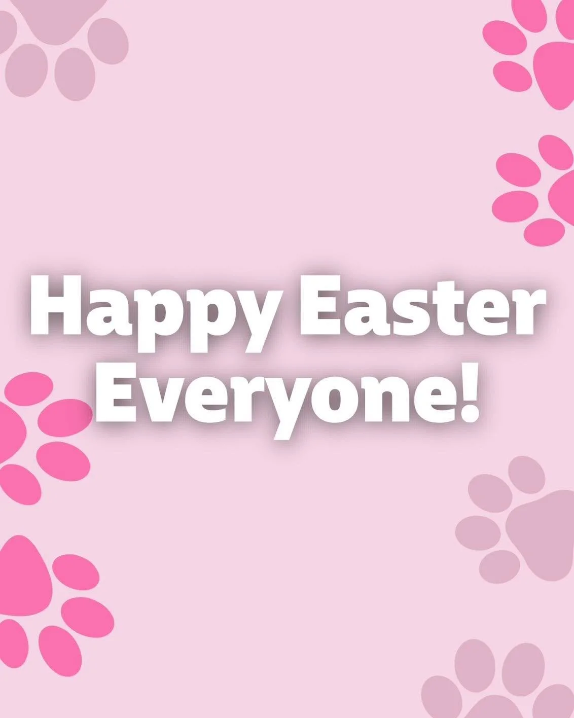Wishing everyone a very Happy Easter today! 🐰🐣

Remember to keep your chocolate out of reach and sight for our furry friends. Even a small amount can be very toxic for them 🤍 if you suspect your furry friend has had any Chocolate please contact yo