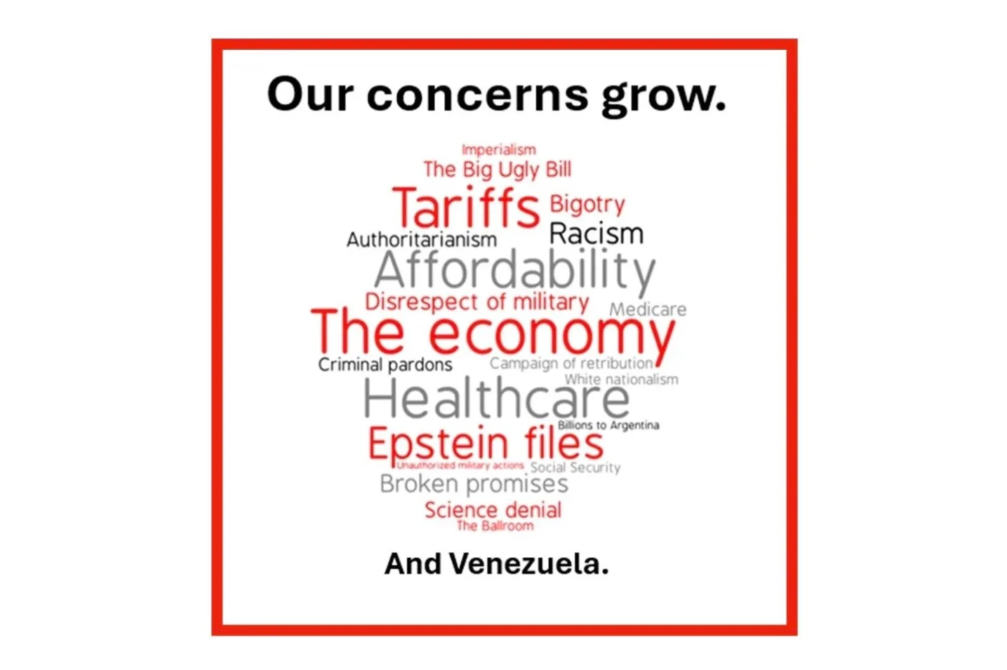 Peaceful Protest: Our Growing Concerns