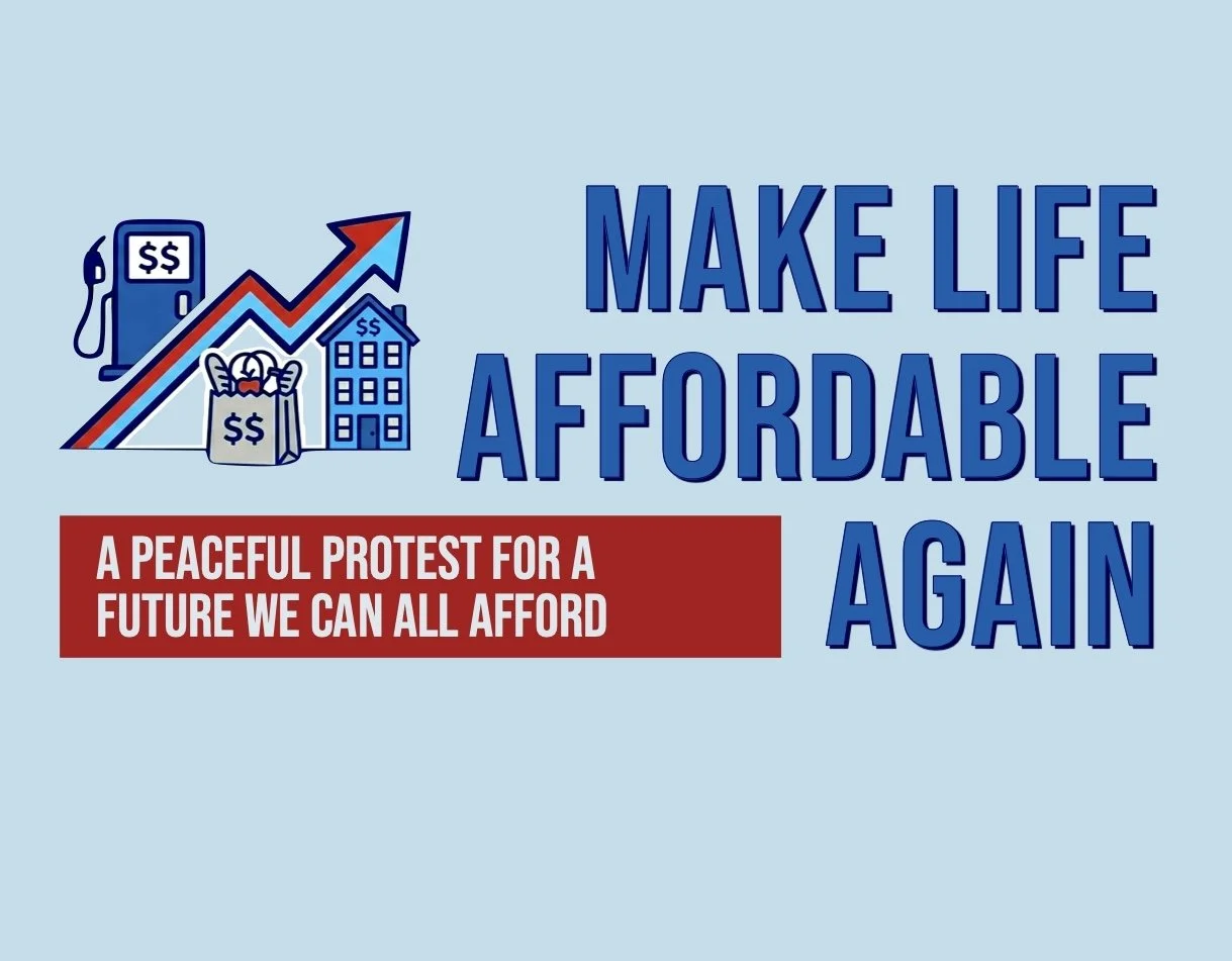 Make Life Affordable Again! Peaceful Protest