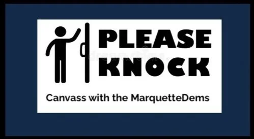 Canvass with MarquetteDems!