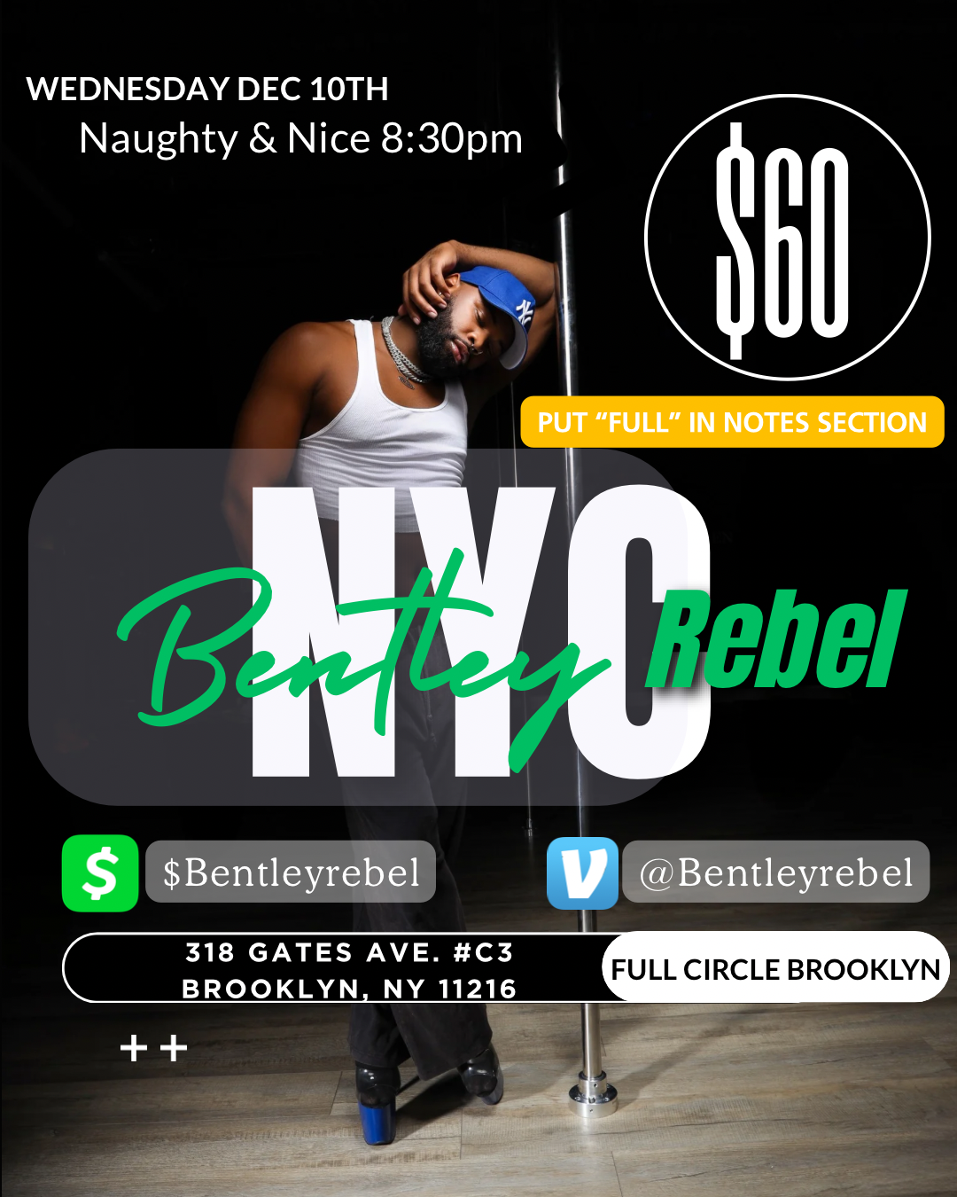 Full Circle Brooklyn Pole Workshop