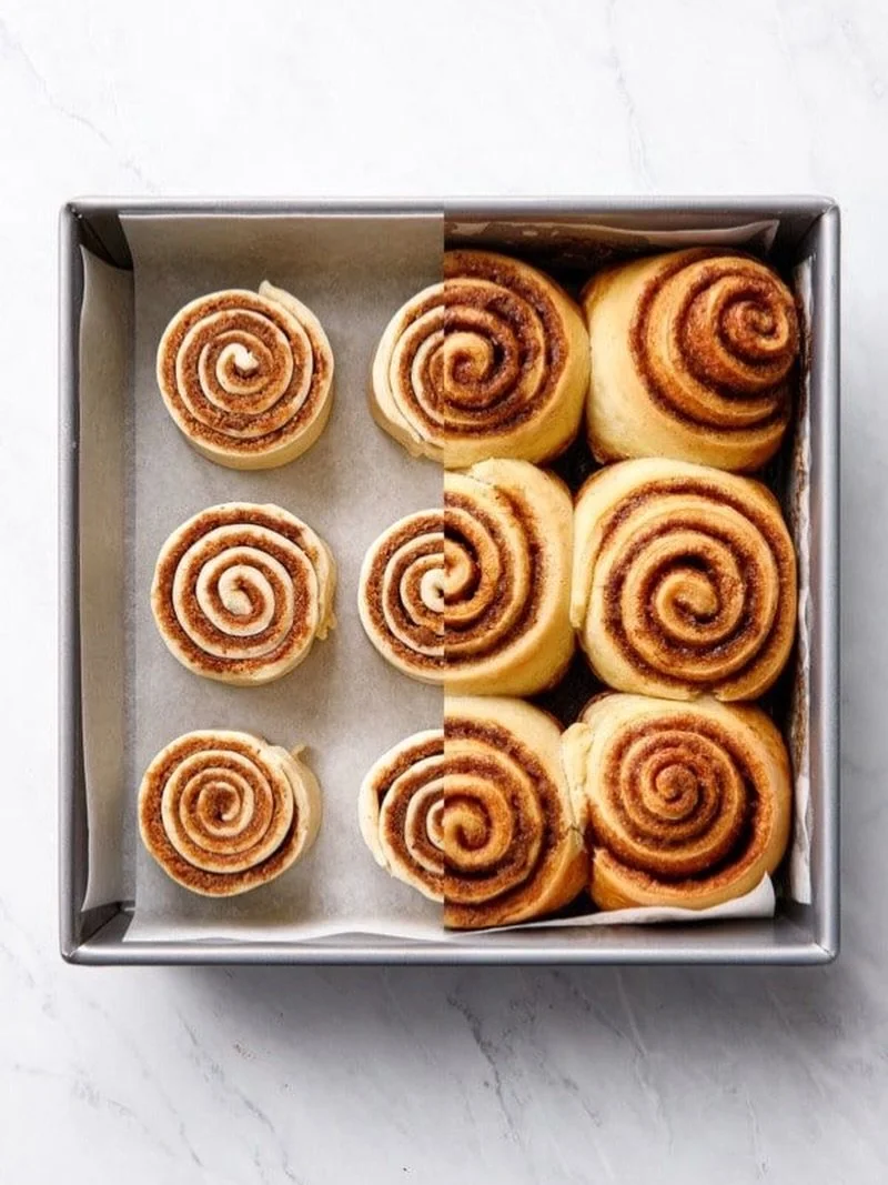nothing better than fresh out the oven 🤍

soft, fluffy, made from scratch every time

#cinnamonrolls #fromscratch #homebakery #dfwbaker #friscotx