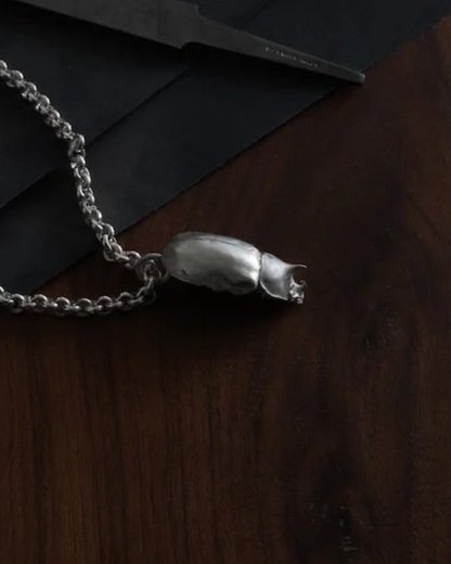 Heavy Beetle Pendant