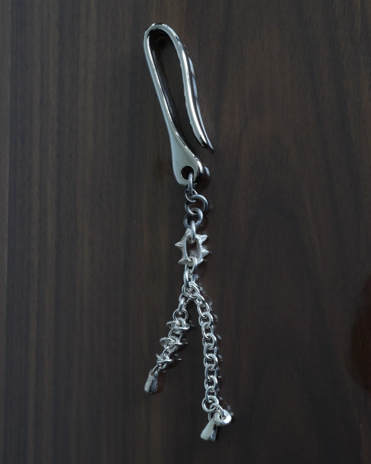 Spike Chain Keychain