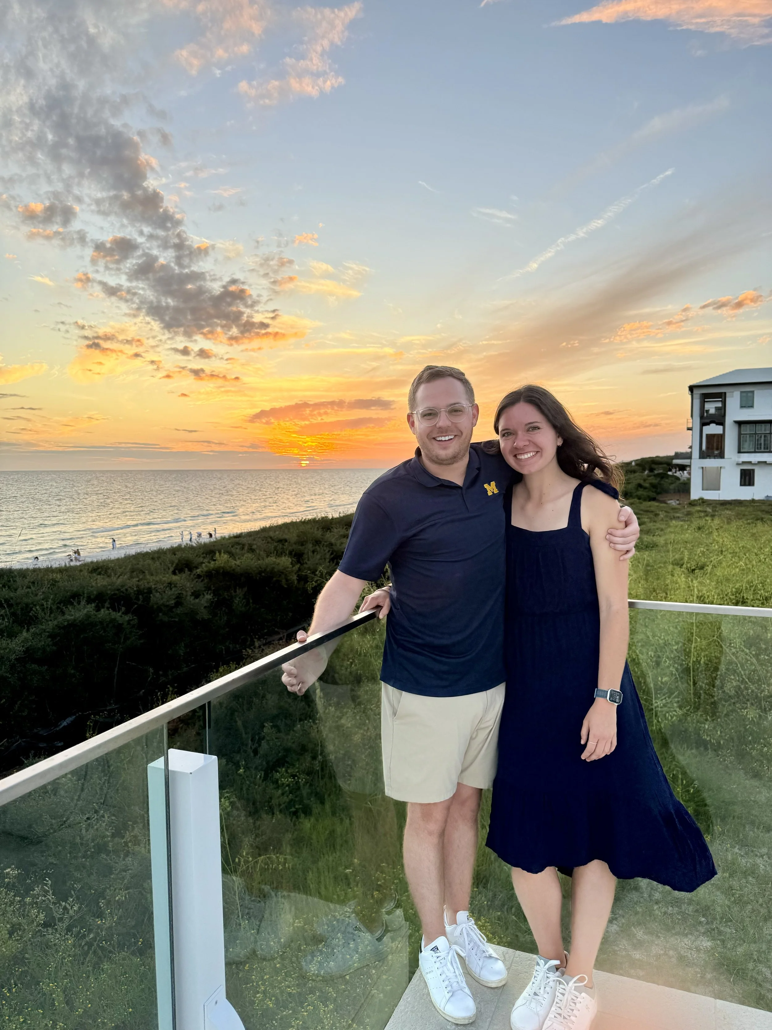 Visiting Austin's parents in Florida