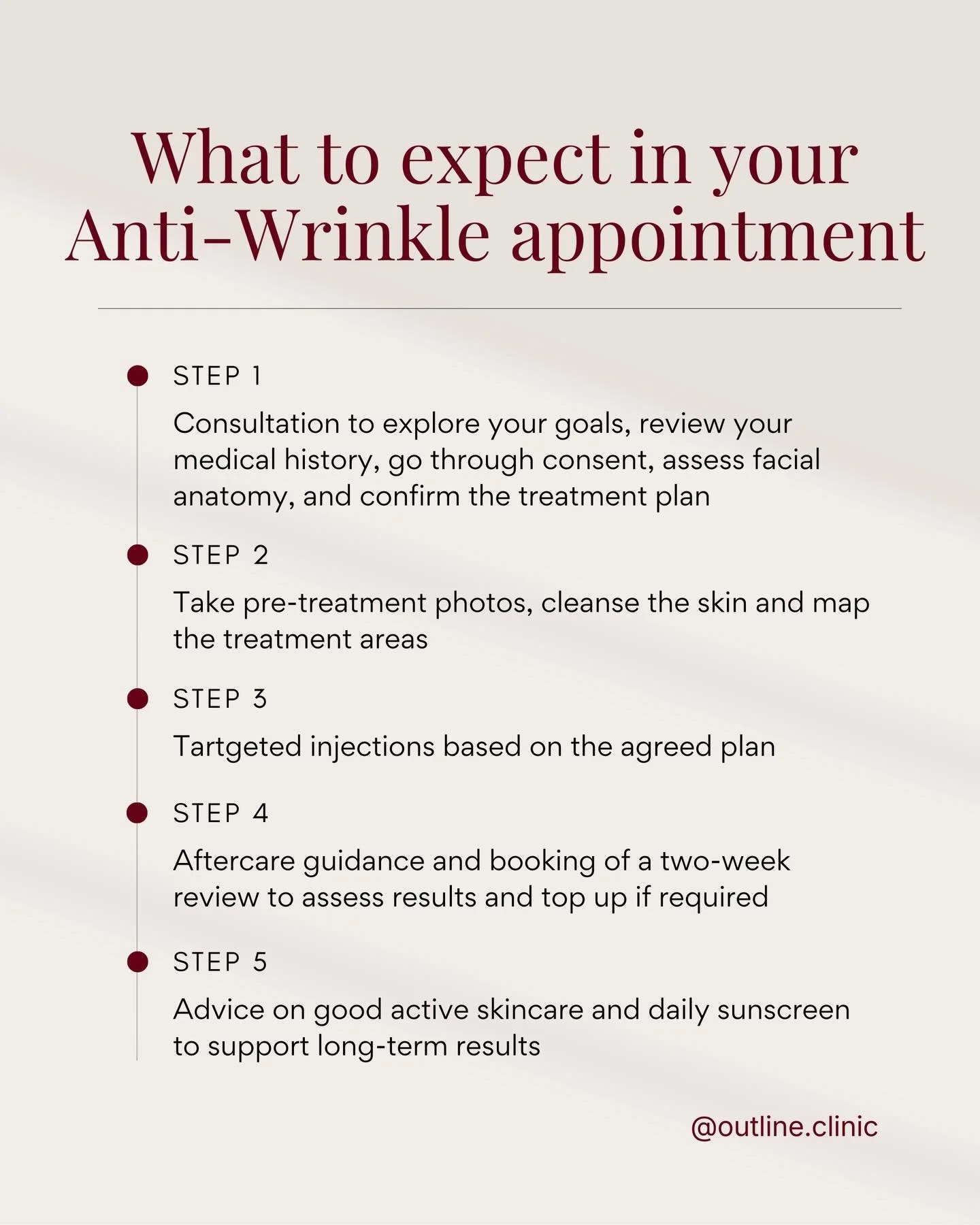 This is what an appointment looks like when consultation and treatment are done on the same day - you are always welcome to book a complimentary consultation on its own though 😊

DM to book your complimentary consultation today at Outline ✨

#outlin