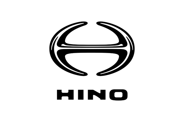 Hino logo featuring a stylized letter H above the word HINO in bold capital letters.