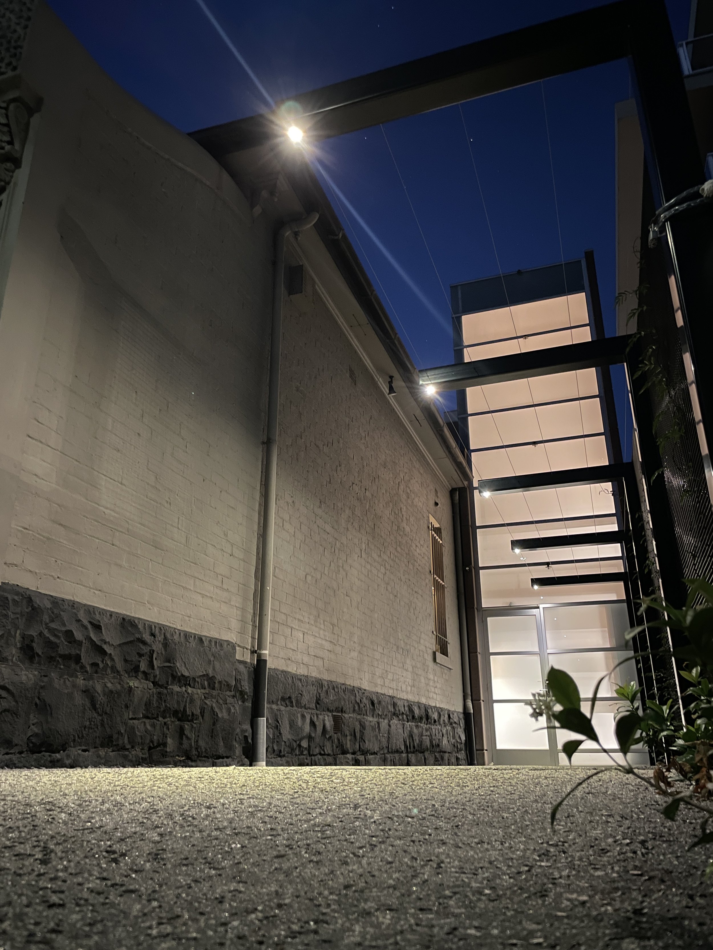 Exterior lighting, hard scaping, landscape lighting, South yarra.